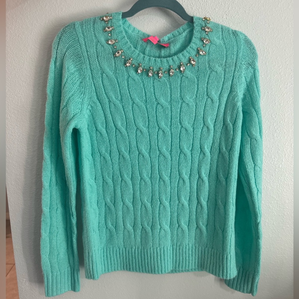 Lilly Pulitzer Dario Sweater in Surf Blue!